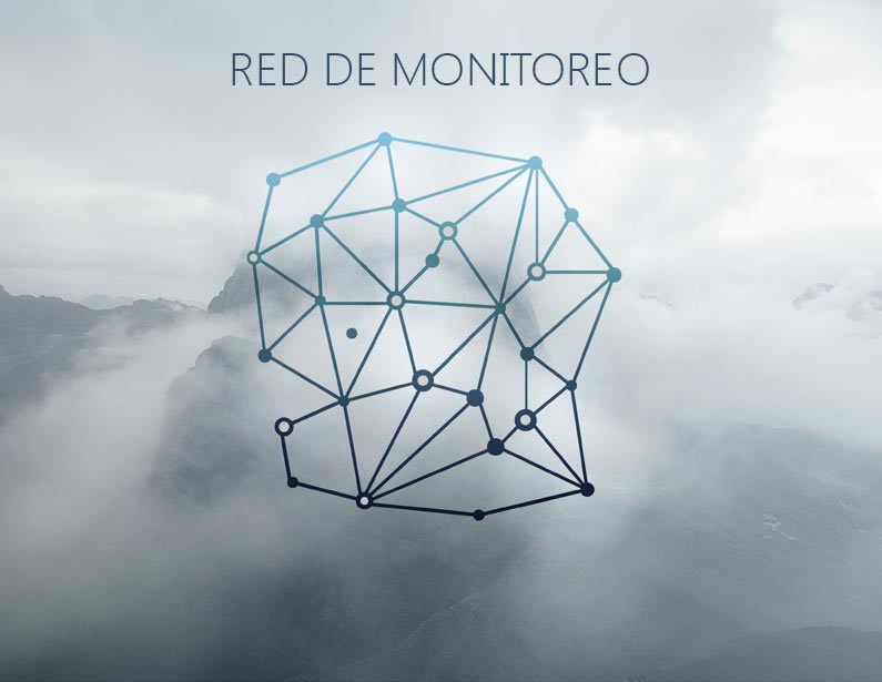 red de monitoreo del espectro