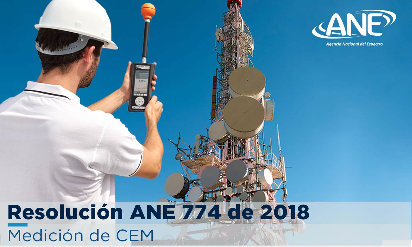 Resolución 774 de 2018 ANE medición campos electromagnéticos, cálculo simplificado